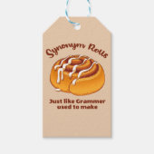 Synonym-Rolls wie Grammer Geschenkanhänger (Vorderseite)