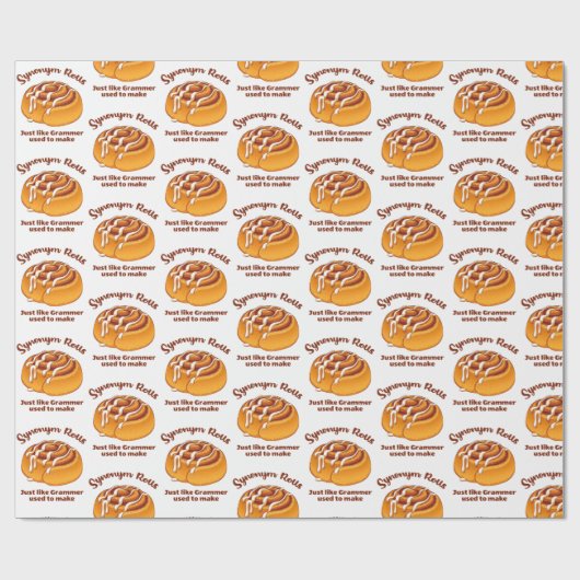 Synonym-Rolls wie Grammer Geschenkpapier (Flach)