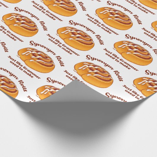Synonym-Rolls wie Grammer Geschenkpapier (Ecke)