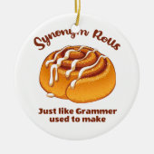 Synonym-Rolls wie Grammer Keramik Ornament (Vorne)