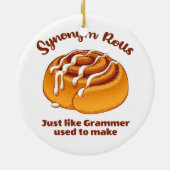 Synonym-Rolls wie Grammer Keramik Ornament (Hinten)