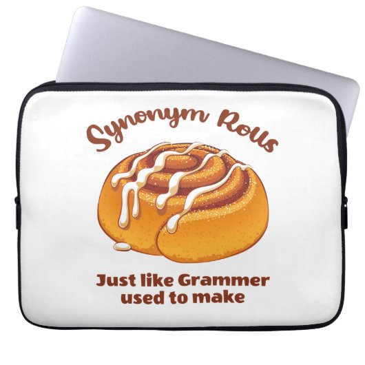 Synonym-Rolls wie Grammer Laptopschutzhülle (Vorderseite)