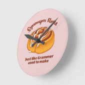 Synonym-Rolls wie Grammer Runde Wanduhr (Winkel)