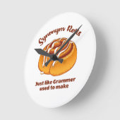 Synonym-Rolls wie Grammer Runde Wanduhr (Winkel)