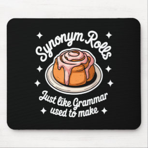 Synonym rollt genau wie Grammatik, die verwendet w Mousepad