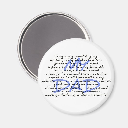 Synonyme für Vater Magnet (Vorderseite/Rückseite)