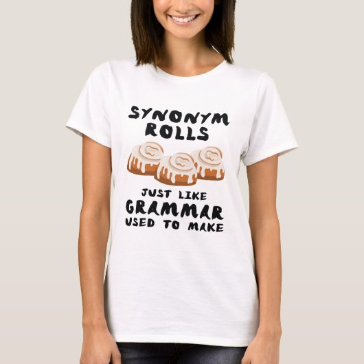 Synonyme Rollen T-Shirt (Vorderseite)