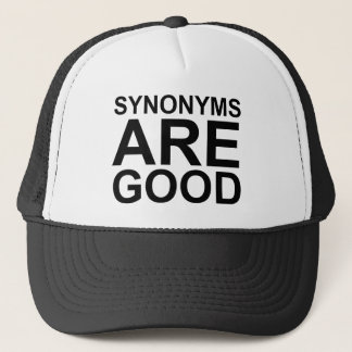 SYNONYMS SIND GUTER Rude Funny Language Joke Truckerkappe
