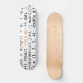 SYNTAX-BRETT SKATEBOARD (Vorderseite)
