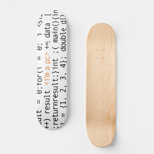 SYNTAX-BRETT SKATEBOARD (Vorderseite)