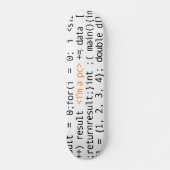 SYNTAX-BRETT SKATEBOARD (Vorne)