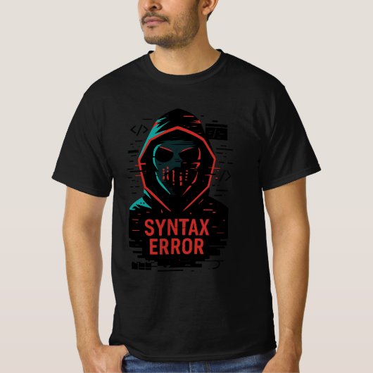 Syntax Error T-Shirt (Vorderseite)