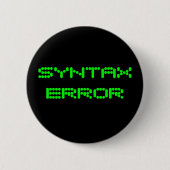 SYNTAX-FEHLER Button (Vorderseite)