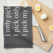 Syntax Funny Nose Picking Geschirrtuch (Viertel Falte)