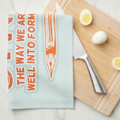 Syntax Funny Sentence Struktur Grammar Geschirrtuch (Viertel Falte)