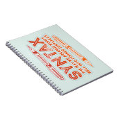 Syntax Funny Sentence Struktur Grammar Notizblock (Rechte Seite)