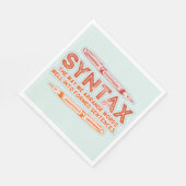 Syntax Funny Sentence Struktur Grammar Serviette (Ecke)