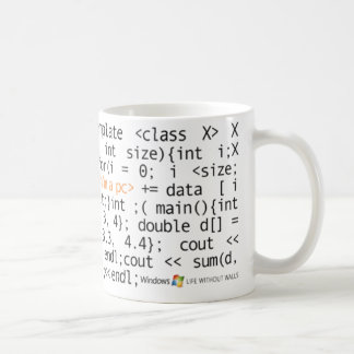 SYNTAX-TASSE KAFFEETASSE