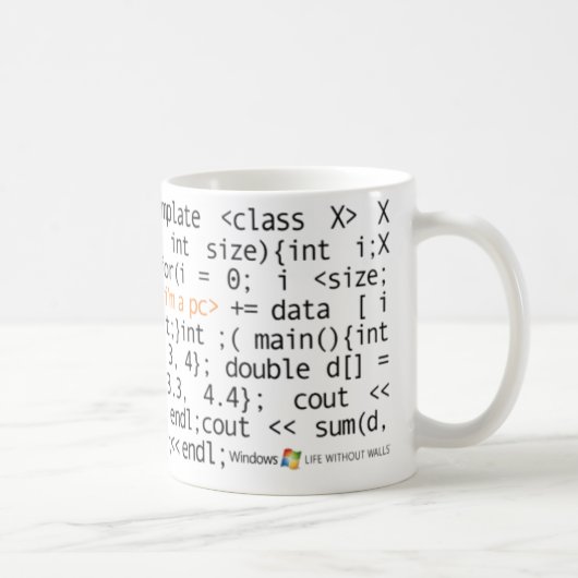 SYNTAX-TASSE KAFFEETASSE (Rechts)