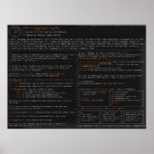 Syntax und Methoden in der C-Sprache Poster (Vorne)