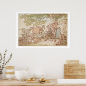 Syntaxskizzierung nach der Natur Poster (Küche)