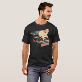 Synth-Katzen für Musik T-Shirt (Vorne ganz)
