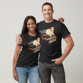 Synth-Katzen für Musik T-Shirt (Unisex)