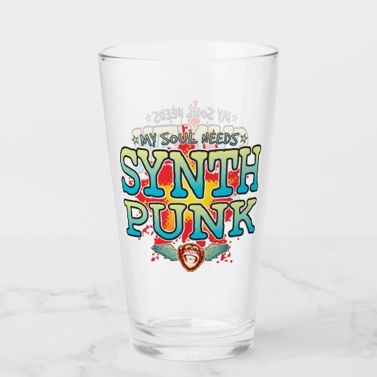 Synth Punk Soul Glas (Vorderseite)