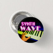 Synth Wave Button (Vorne & Hinten)