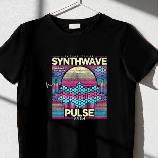 Synth-Wave-Impuls T-Shirt
