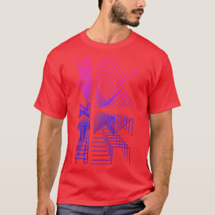 Synth-Wellenform-Audio-Analog-Design-Modul-Geschen T-Shirt