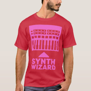 Synth Wizard Synthesizer Music Producer T-Shirt