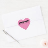 Synthaholic Life Heart Sticker (Umschlag)