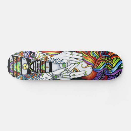 Synthea Psytrance Skateboard (Horizontal)