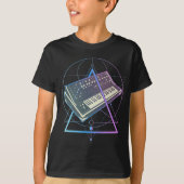 Synthesizer Analog Modular Pastell Goth Synth T-Shirt (Vorderseite)