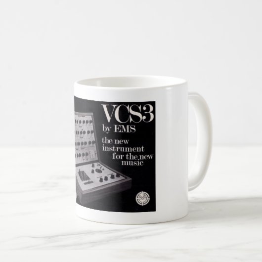 Synthesizer EMS VCS3 Kaffeetasse (VorderseiteRechts)