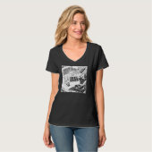 Synthesizer für den elektronischen Musikerpullover T-Shirt (Vorderseite Vollansicht)