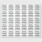 Synthesizer ist das wichtigste Instrument Geschenkpapier (Flach)