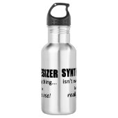 Synthesizer ist nicht alles edelstahlflasche (Vorderseite)