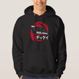 Synthesizer Japanischer Analog Synthwave Techno Sy Hoodie