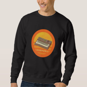Synthesizer Japanischer Analog Vintage Retro Festi Sweatshirt
