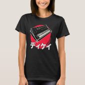 Synthesizer Japanischer Analogsynthwave Techno Syn T-Shirt (Vorderseite)