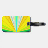 Synthesizer-Lizenz Gepäckanhänger (Rückseite horizontal)