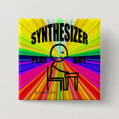 Synthesizer Play Boy Button (Vorderseite)