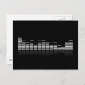 Synthesizer Postkarte (Vorne/Hinten)