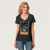 Synthesizer Synth Keyboard Electronic Musicians Mo T-Shirt (Vorderseite Vollansicht)