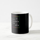 Synthesizer-Synthi-Musik Kaffeetasse (VorderseiteRechts)