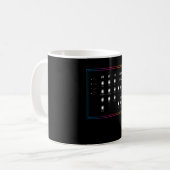 Synthesizer-Synthi-Musik Kaffeetasse (Vorderseite Links)