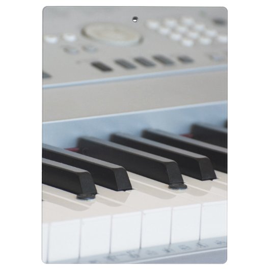 Synthesizer-Tastatur Klemmbrett (Rückseite)