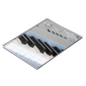 Synthesizer-Tastatur Notizblock (Linke Seite)